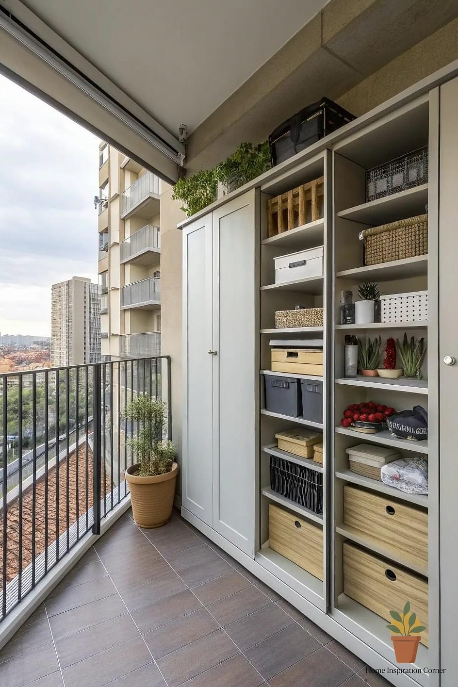 Built-In Storage Bench