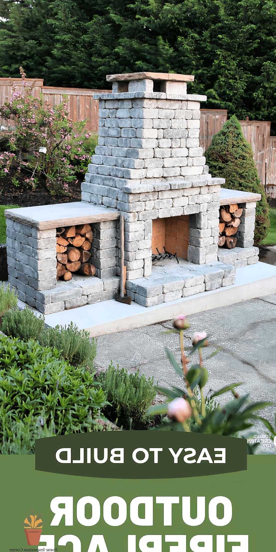 Built-In Wood Storage Niches