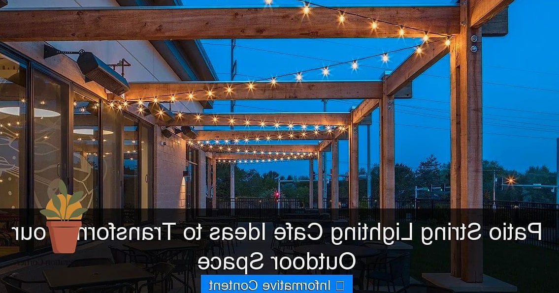 Café-Style String Lighting
