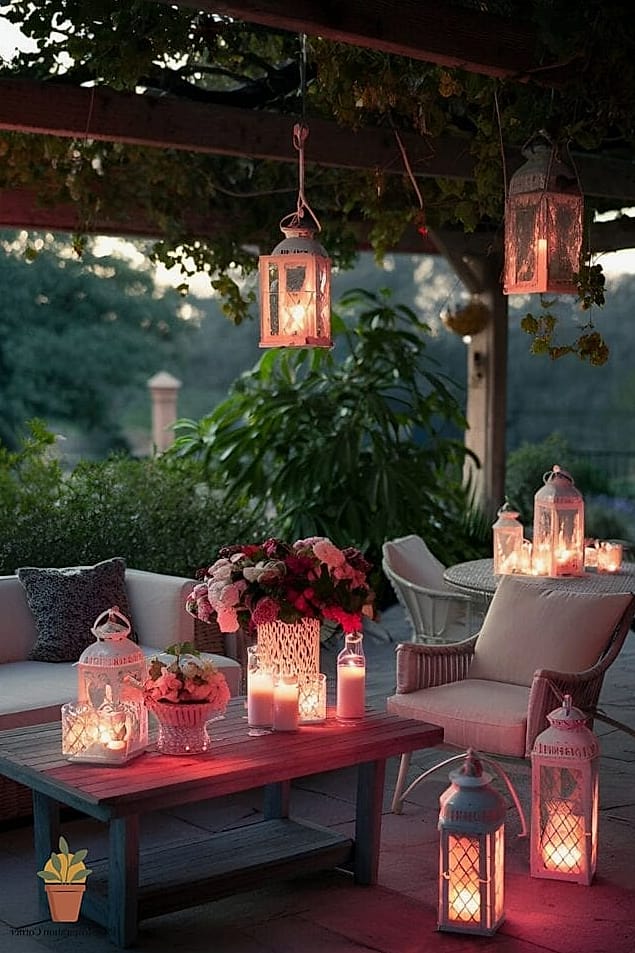 Candle Lanterns on Every Surface
