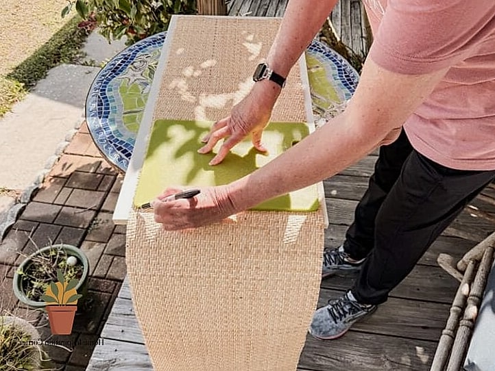 Cane Webbing Accent Panels
