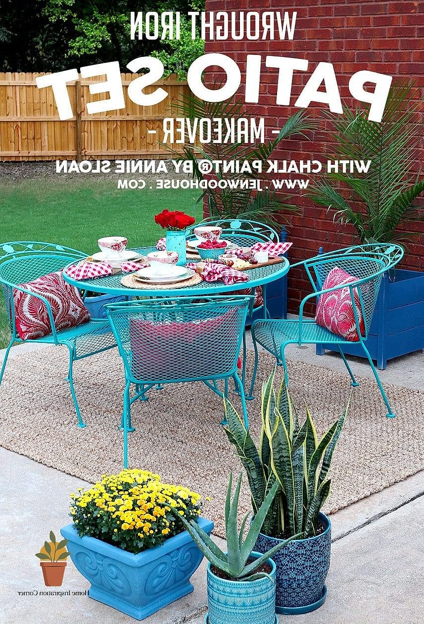 A Chalk Paint Refresh for Outdoor Furniture