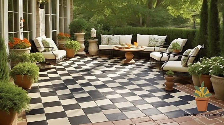 Checkerboard Pattern Murals