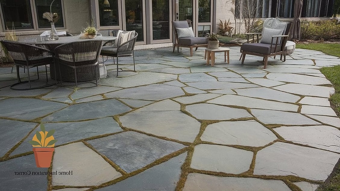 Classic Irregular Bluestone Flagstone