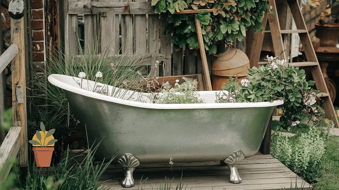 Claw-Foot Tub Planter