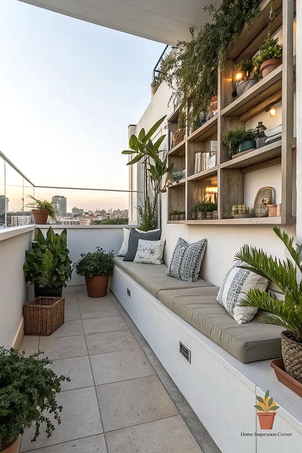 21 Terrace Photoshoot Ideas Before and After Transformations to Inspire 3 Cluttered Storage Corner to Built-In Bench Seating