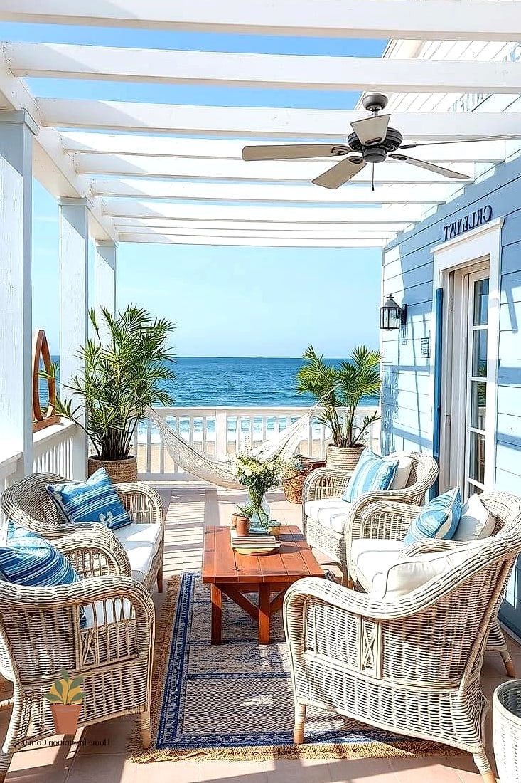 Coastal-Inspired Terrace