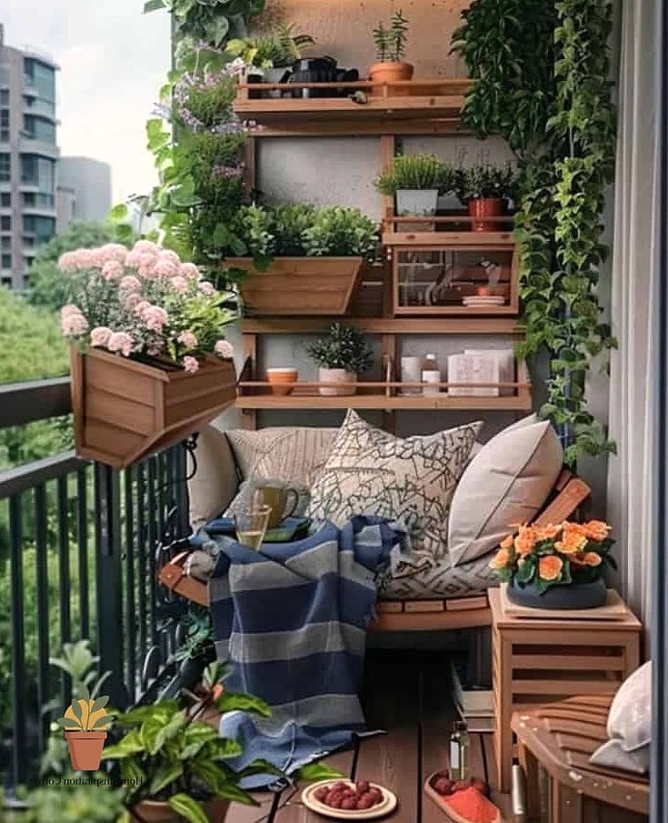 20 Balcony Poses Ideas That Will Transform Your Space 20 The Compact Storage Bench