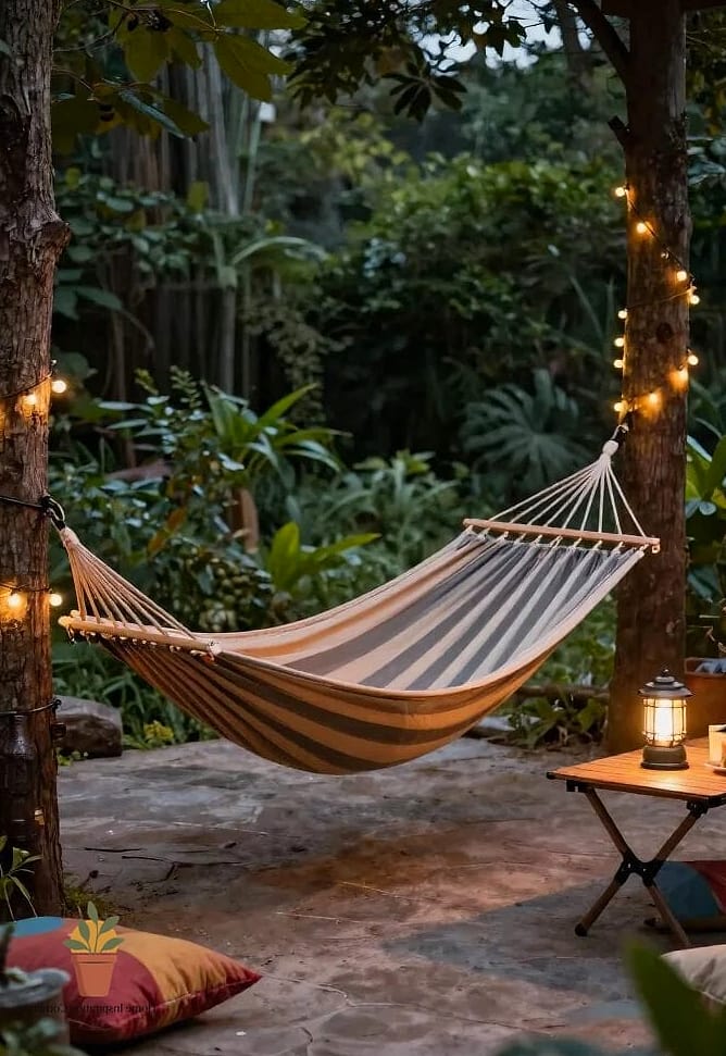 22 Amacas Para Patio Photos That Will Inspire Your Next Project 20 Compact Travel Hammock Repurposed for Patio Use