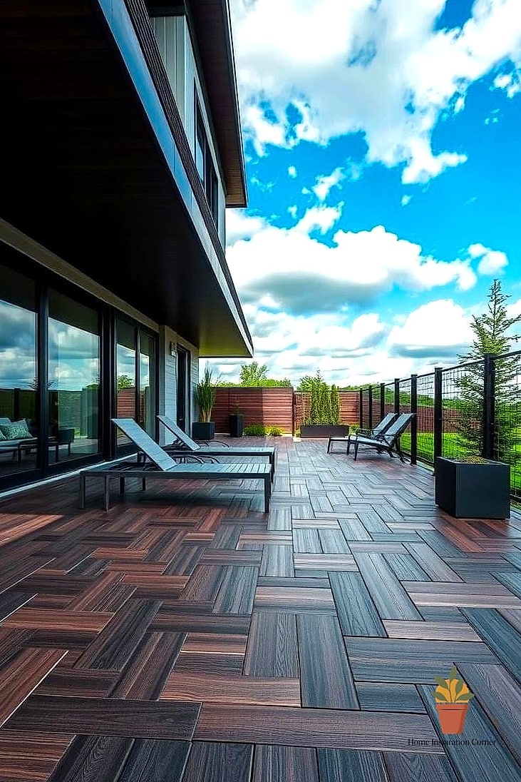 Composite Decking Tiles