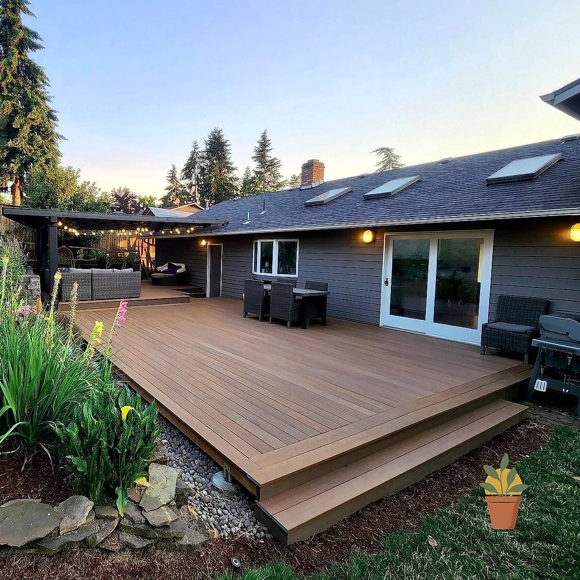 Composite Decking Roof Panels
