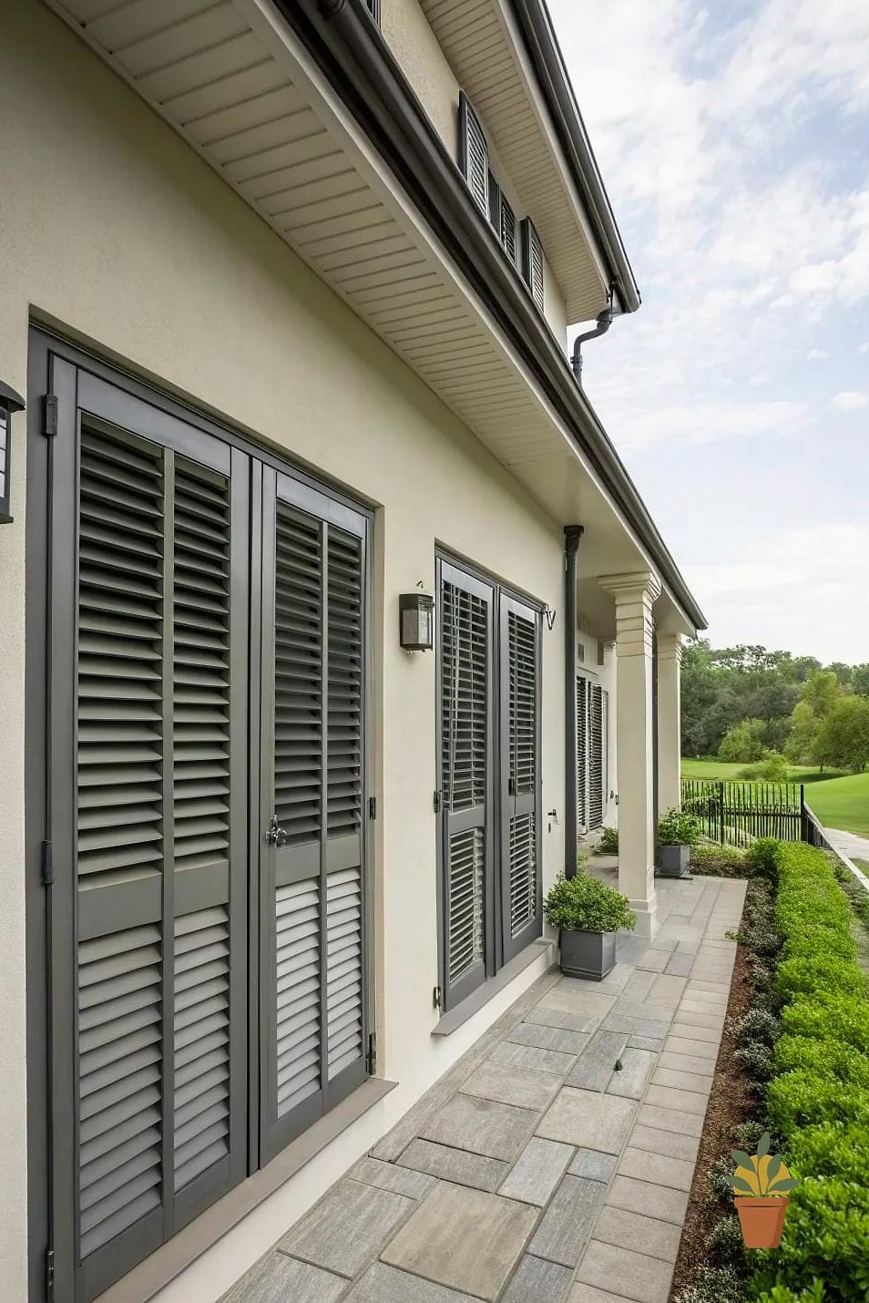 Composite Shutters for Low Maintenance