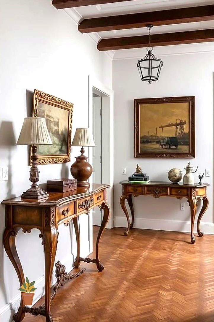 Console Table as a Landing Spot