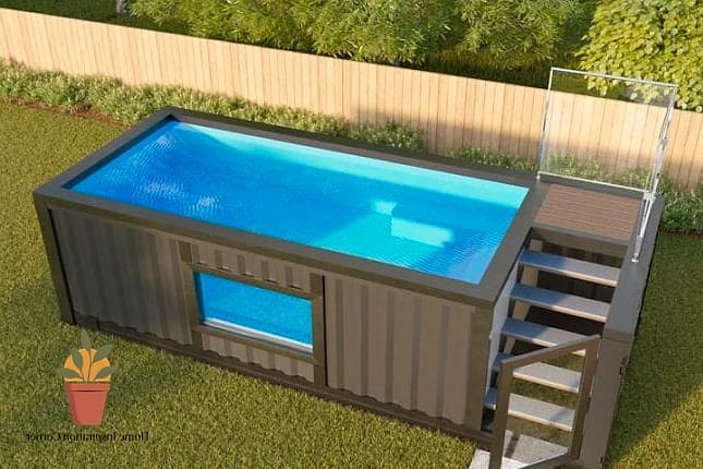 Container or Modular Pools for Rentals
