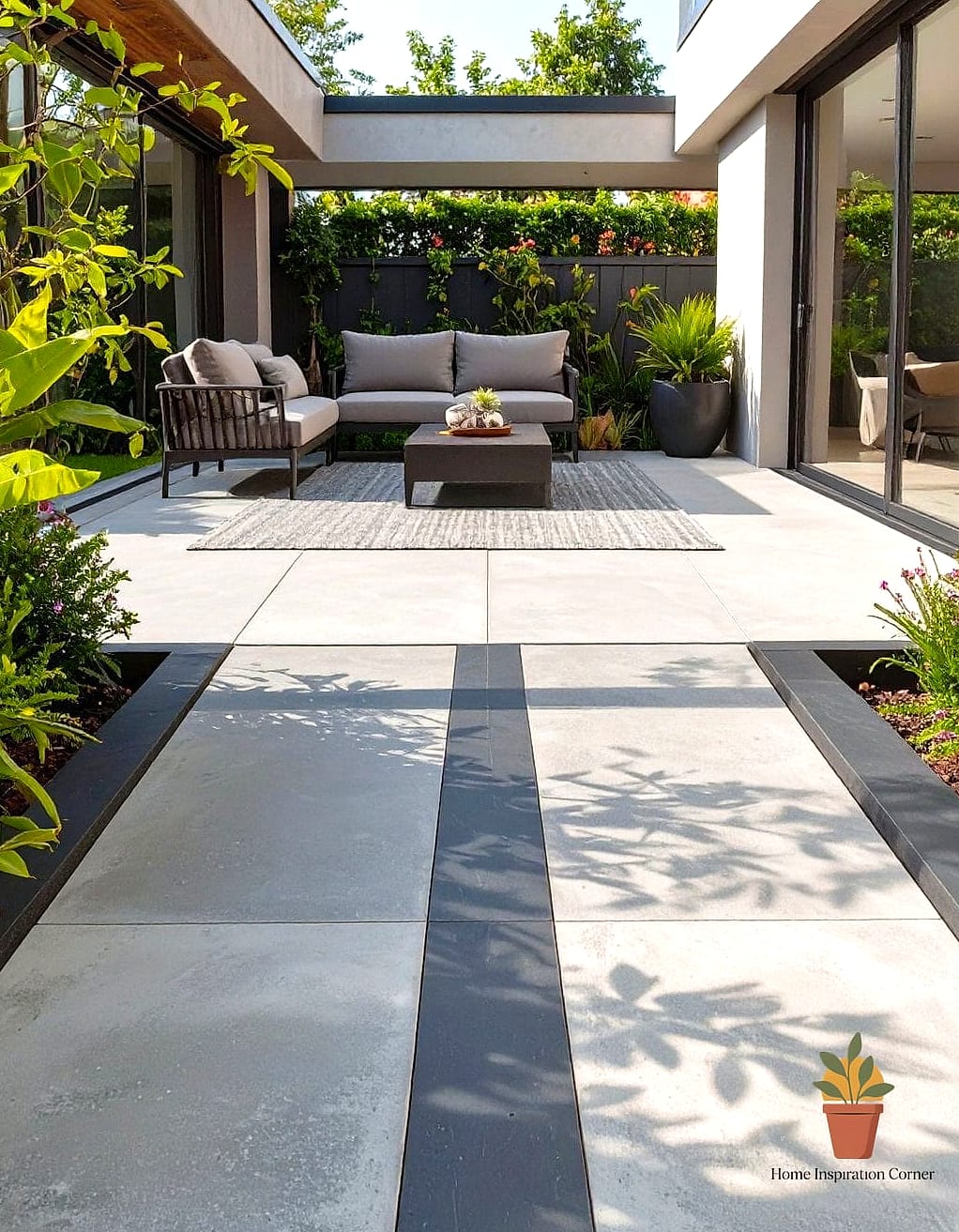 Cool-Toned Gray Concrete for a Contemporary Look