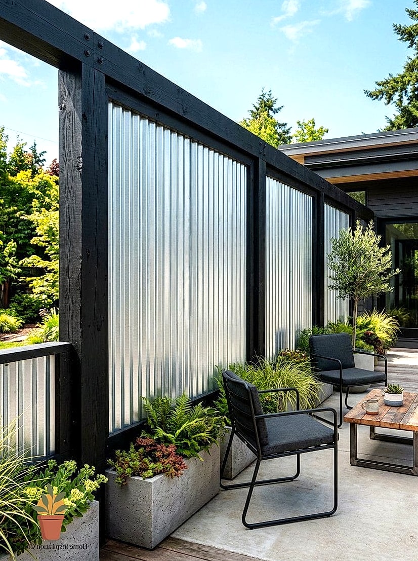 Corrugated Metal Panels