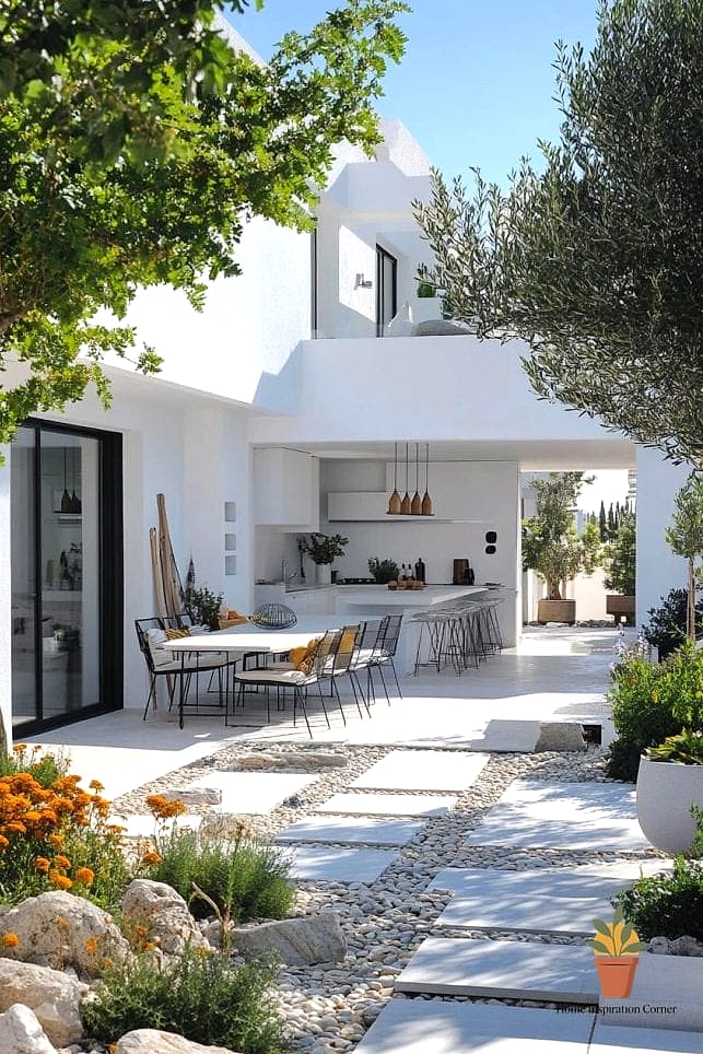 Courtyard-Style Layouts with Enclosed Walls