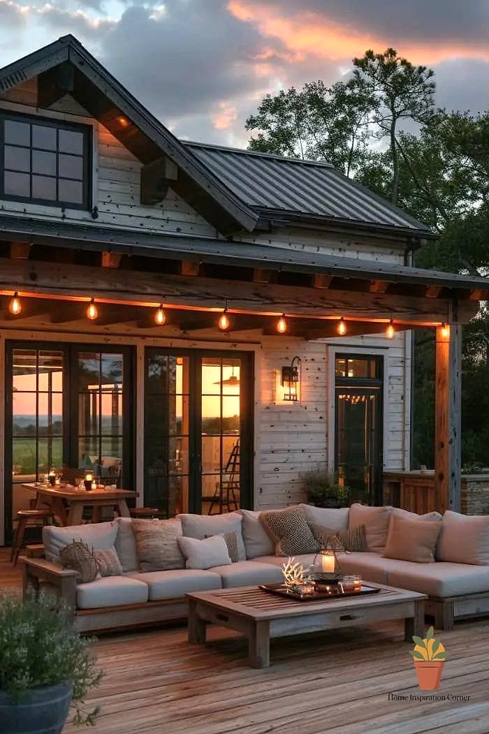 A Covered Hot Tub Nook
