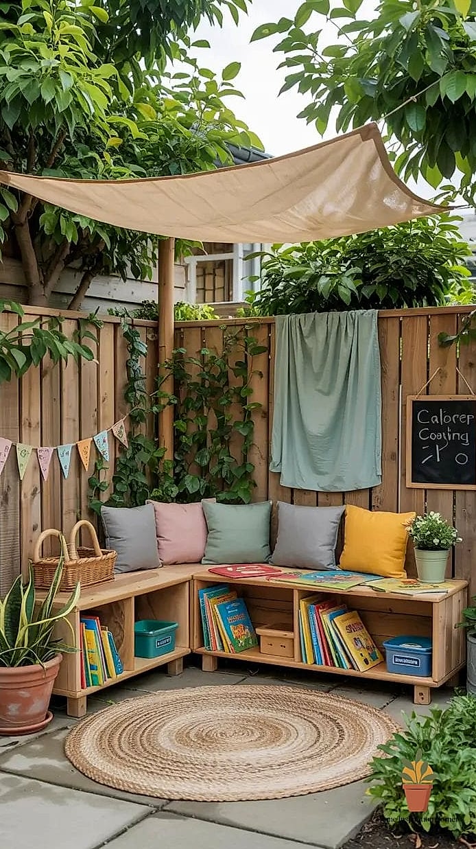 Cozy Outdoor Reading Nook