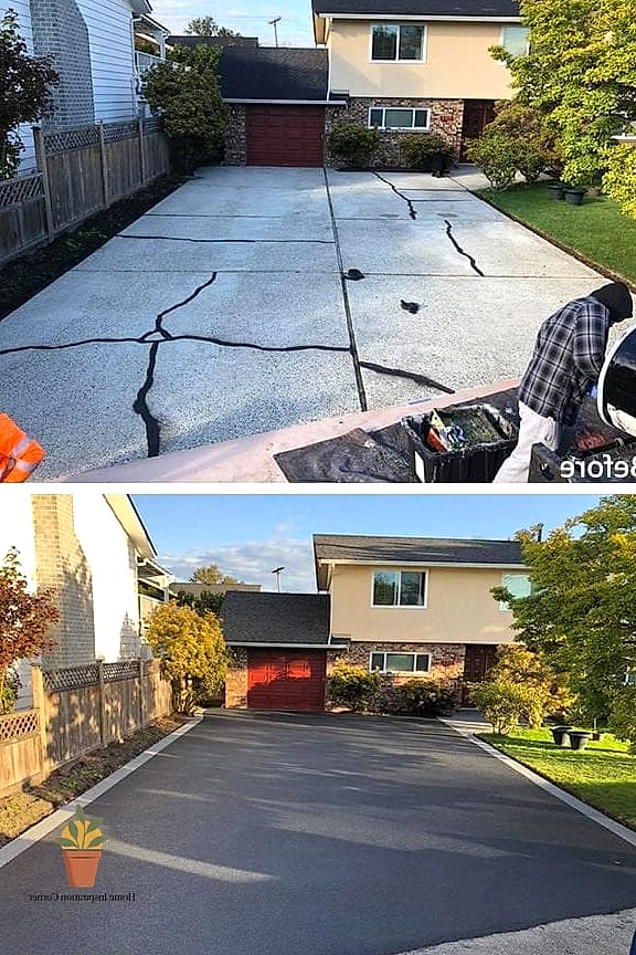 Cracked Driveway Extension to Pickleball or Sport Court