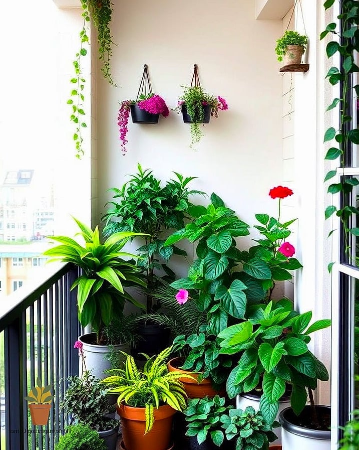 Cracked Planters to Uniform Container Garden
