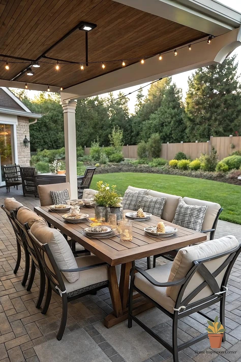 Create a Dining Area for Outdoor Meals