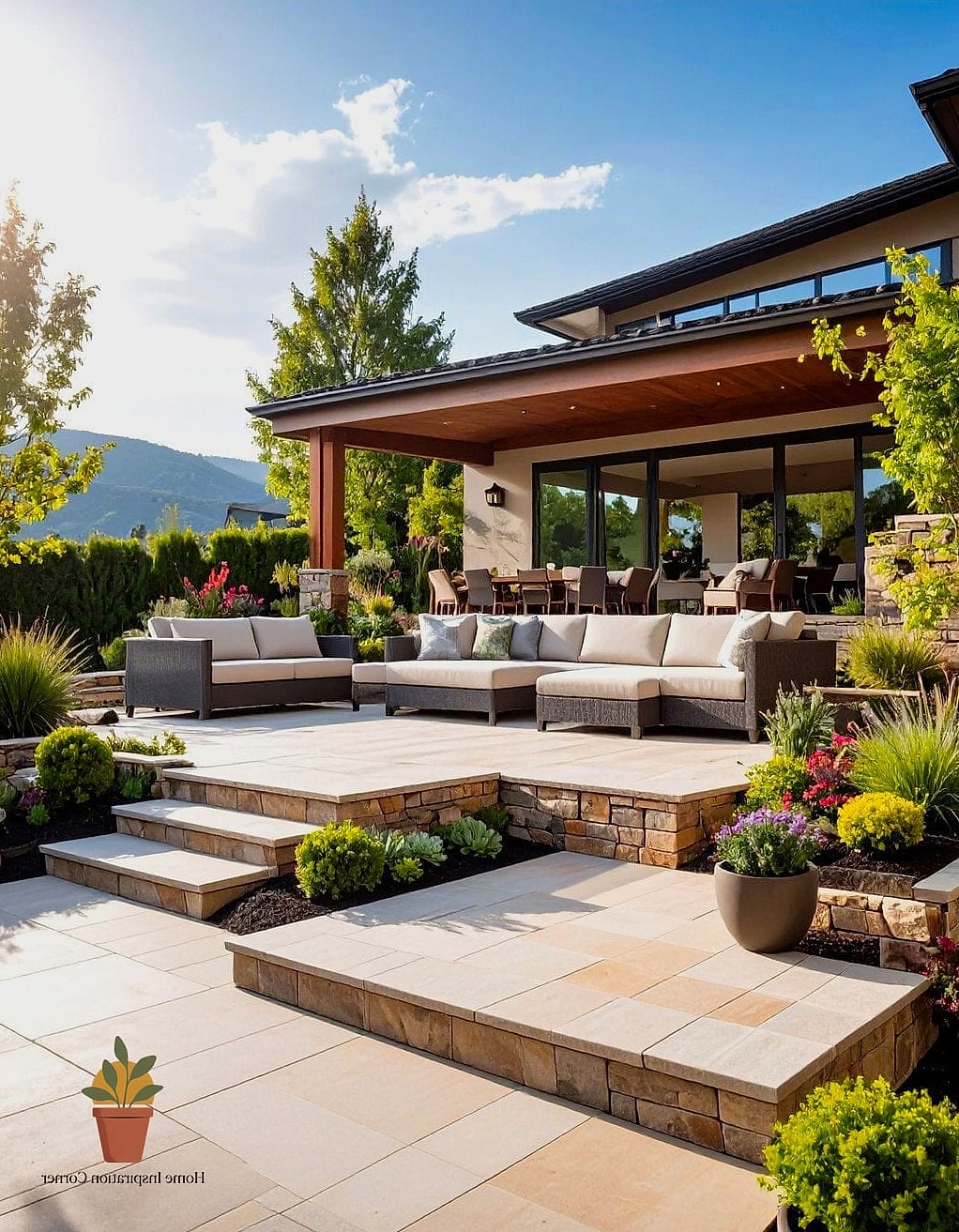 Create a Tiered Terrace with Planting Beds