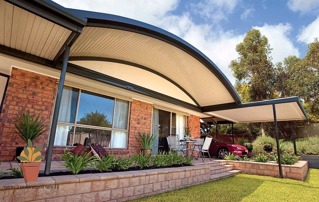 Curved Roof Patio Cover