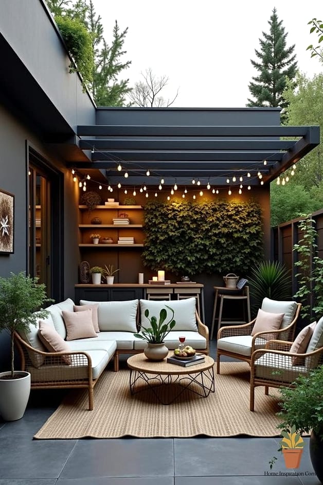 19 Terrace Decor Before and After Transformations to Inspire 16 Dark Corner to Reflective Mirror Accent