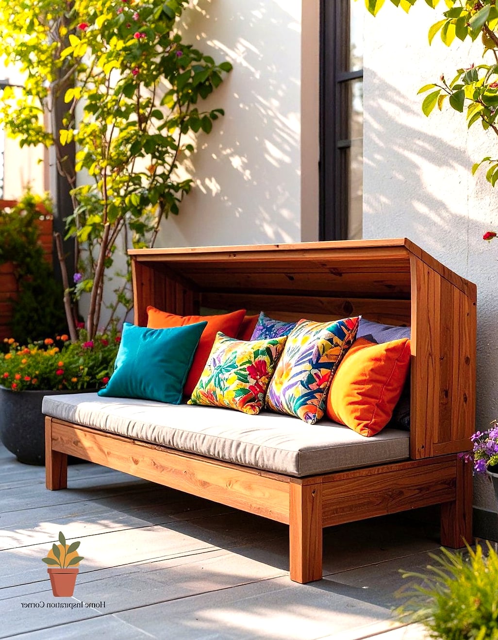 A Daybed-Style Bench