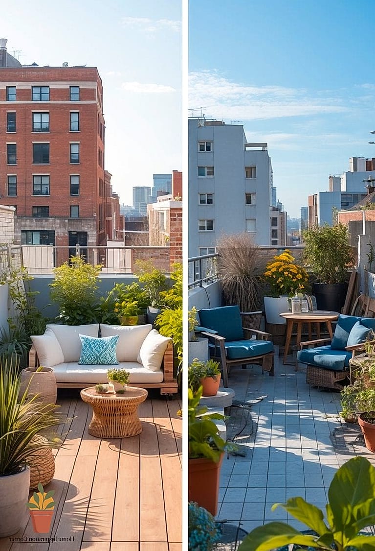 19 Terrace Decor Before and After Transformations to Inspire 7 Dead Space Under Stairs to Hidden Storage