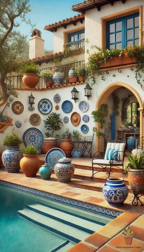Decorative Ceramic Planters and Urns