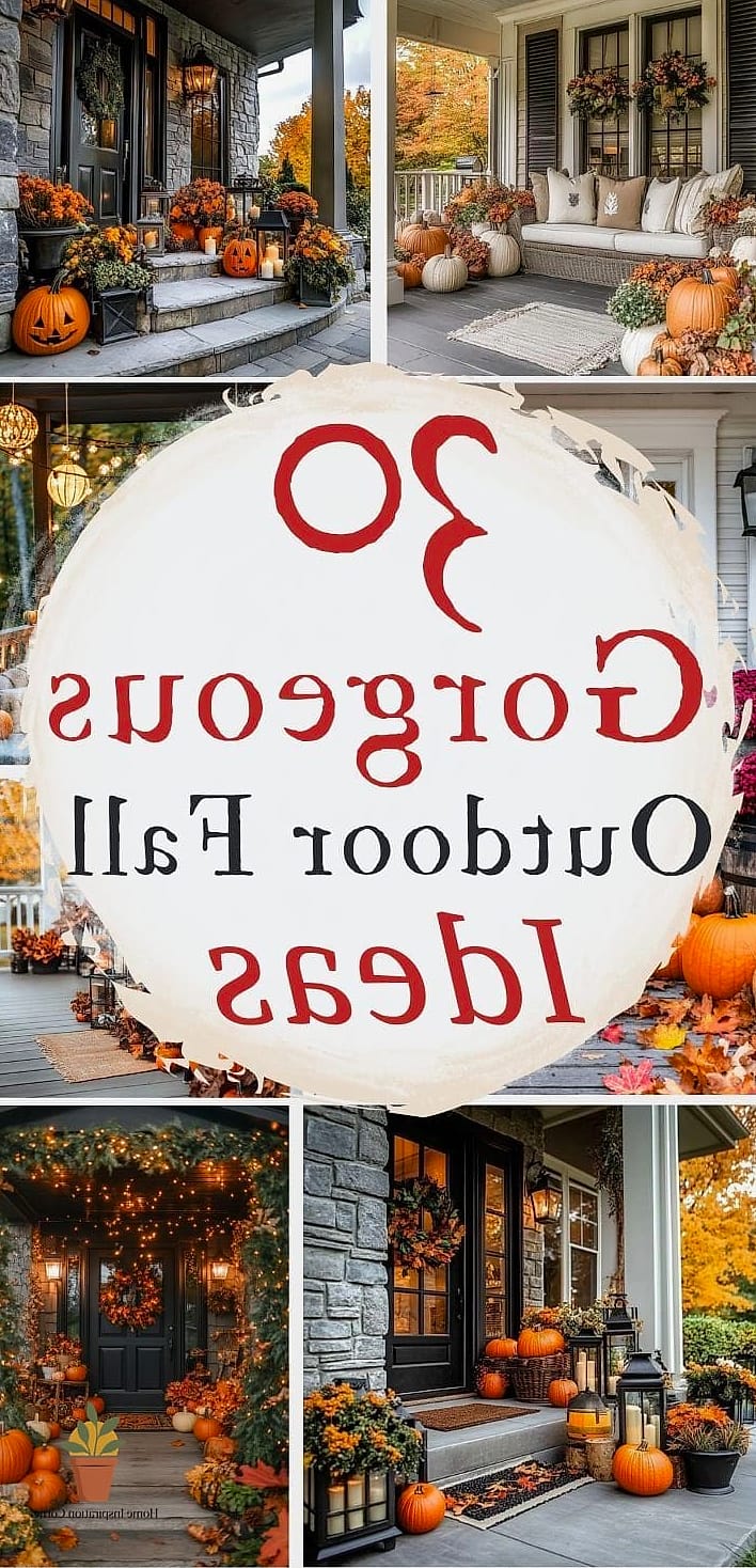 23 Outdoor Fall Decor Ideas Designs That Maximize Style and Function 9 A Dedicated Hot Drink Station