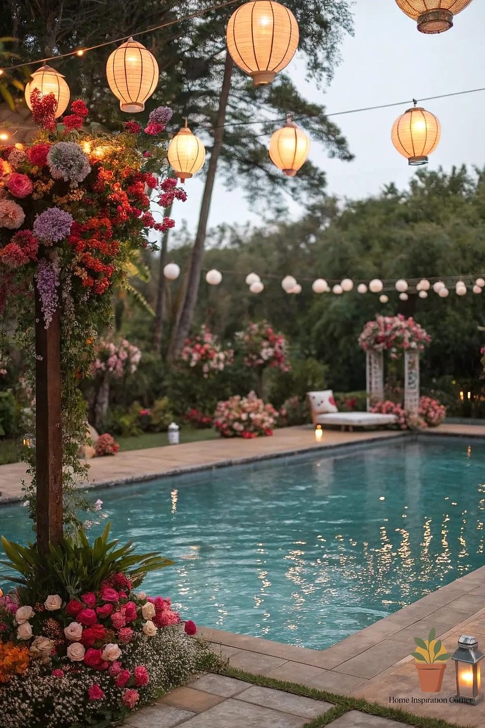 A Dedicated Poolside Bar or Beverage Cart