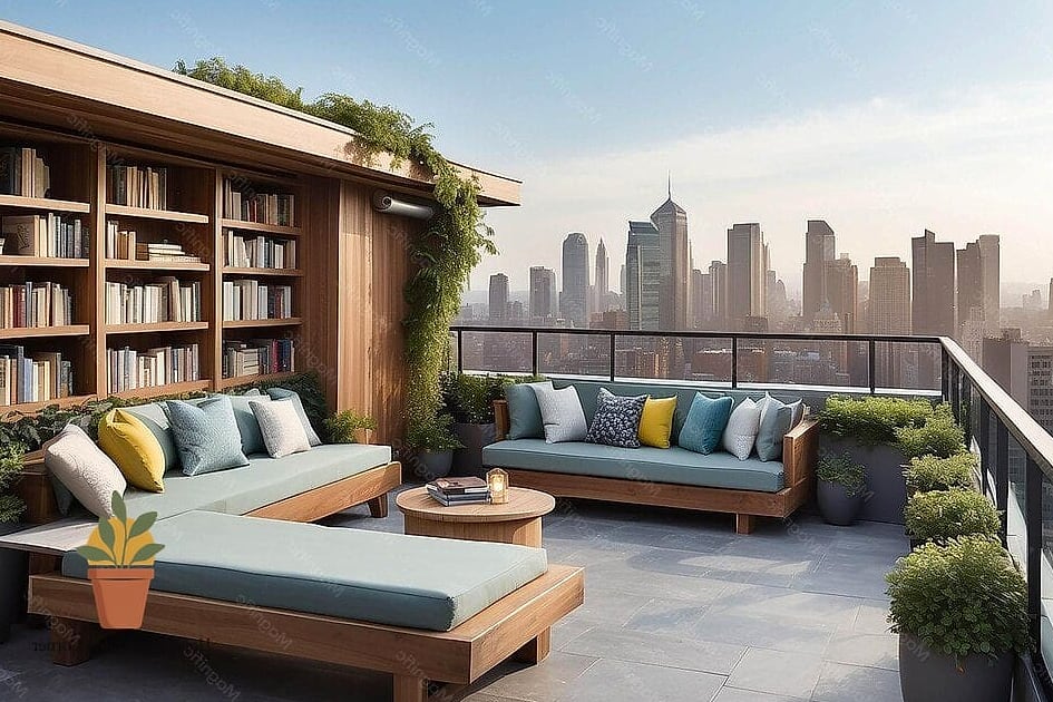 23 Cozy Terrace Ideas Ideas That Work in Any Size Home 13 A Dedicated Reading Nook