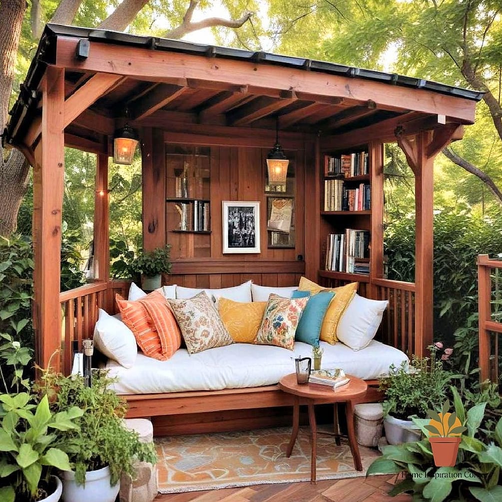 18 Deck Decor Designs That Maximize Style and Function 14 A Dedicated Reading Nook