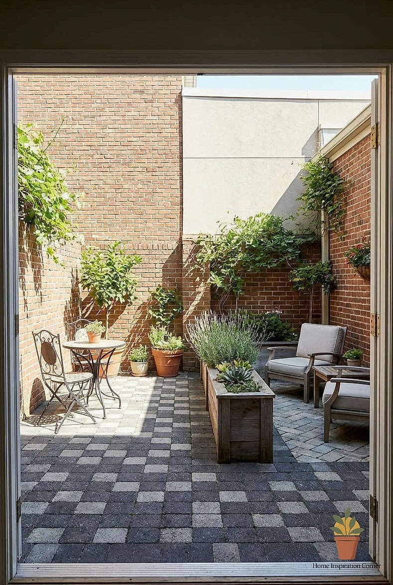Define Zones With an Outdoor Rug
