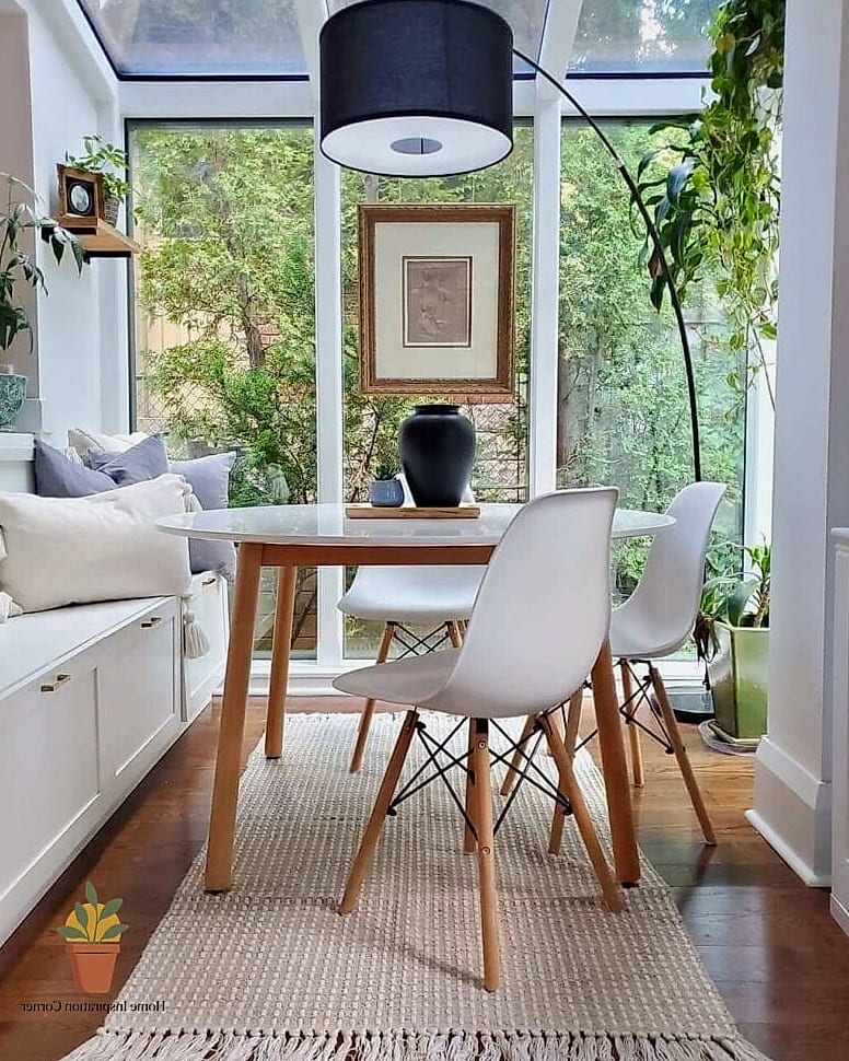 25 Home Terrace Ideas Ideas That Will Transform Your Space 18 Dining Nook with a Pergola Overhead