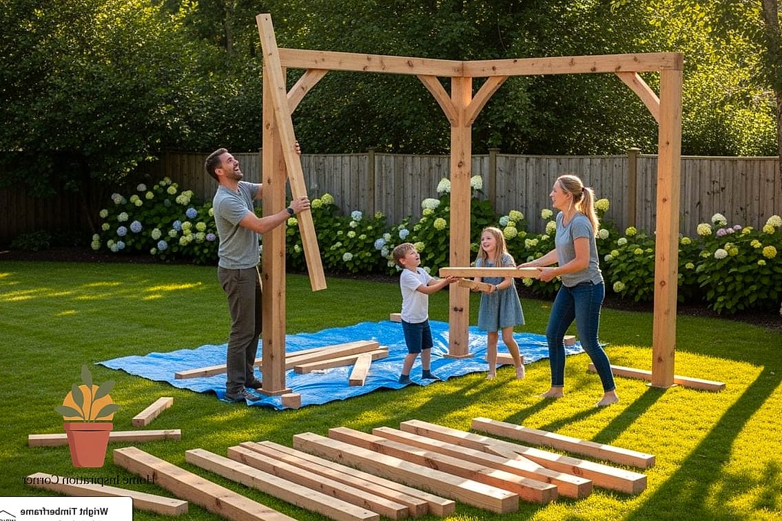 DIY Pergola Kit for a Weekend Project