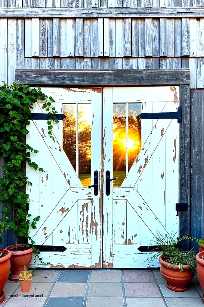 23 Patio Doors Ideas Ideas That Will Transform Your Space 18 Doors With a Rustic Wood Look, But Fiberglass Build