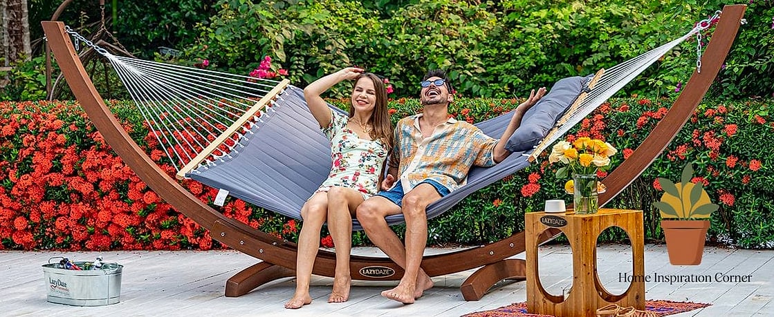 22 Amacas Para Patio Photos That Will Inspire Your Next Project 5 Double-Wide Hammock for Two