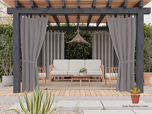 Draped Fabric Canopy