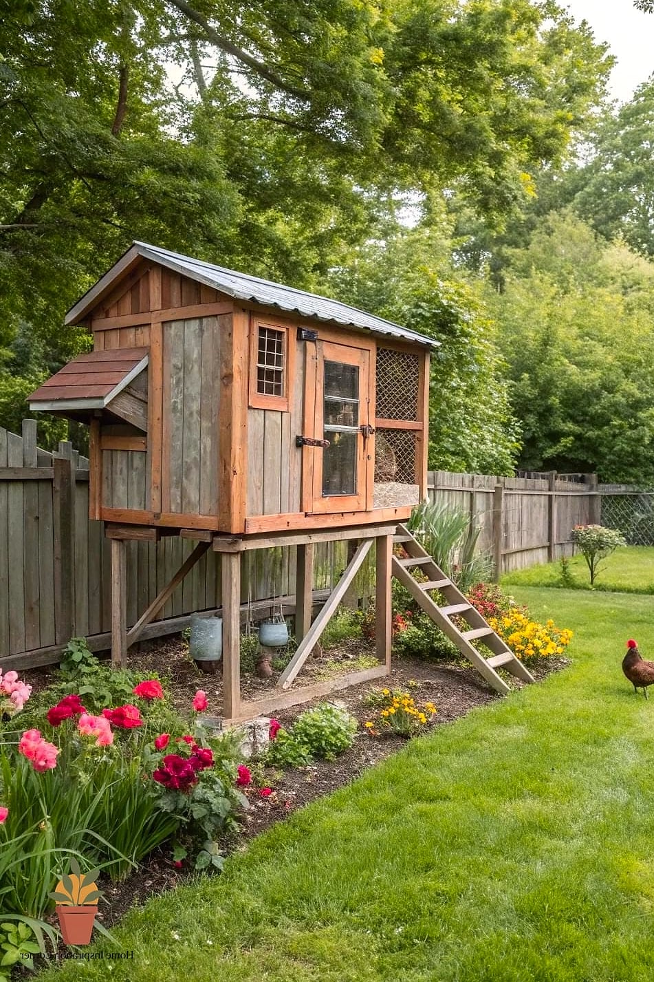 The Elevated Coop on Legs