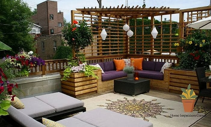 19 Terrace Decor Before and After Transformations to Inspire 4 Empty Corner to Vertical Garden Wall