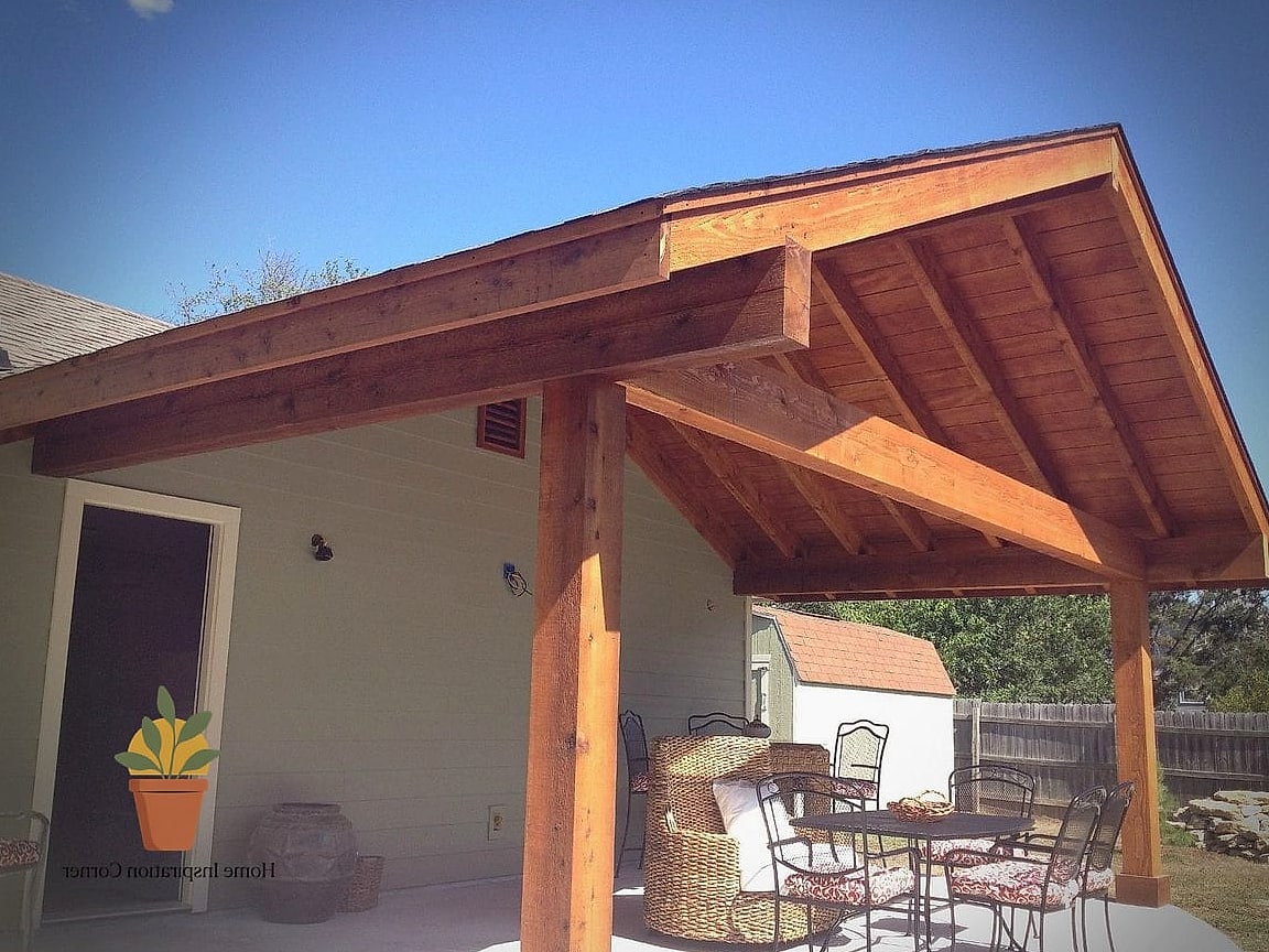 Exposed Wood Beam Ceiling