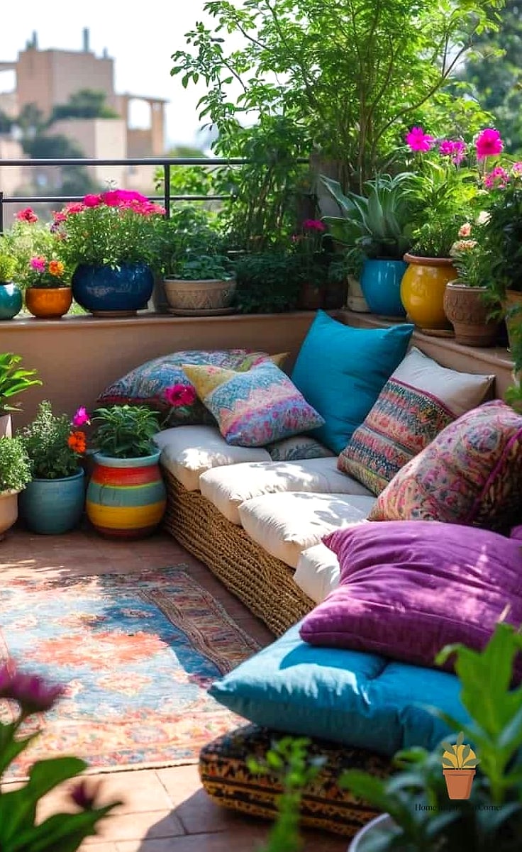 22 Terrace Decoration Before and After Transformations to Inspire 13 Faded Cushions Replaced with Weather-Resistant Fabric