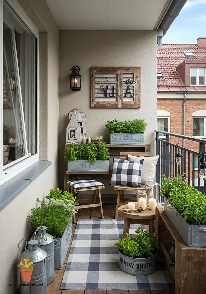 Farmhouse Charm on a Small Scale