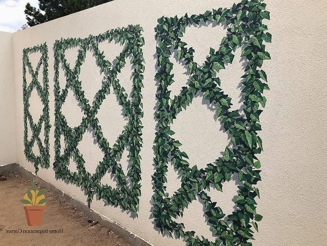 Faux Ivy and Climbing Vine Murals
