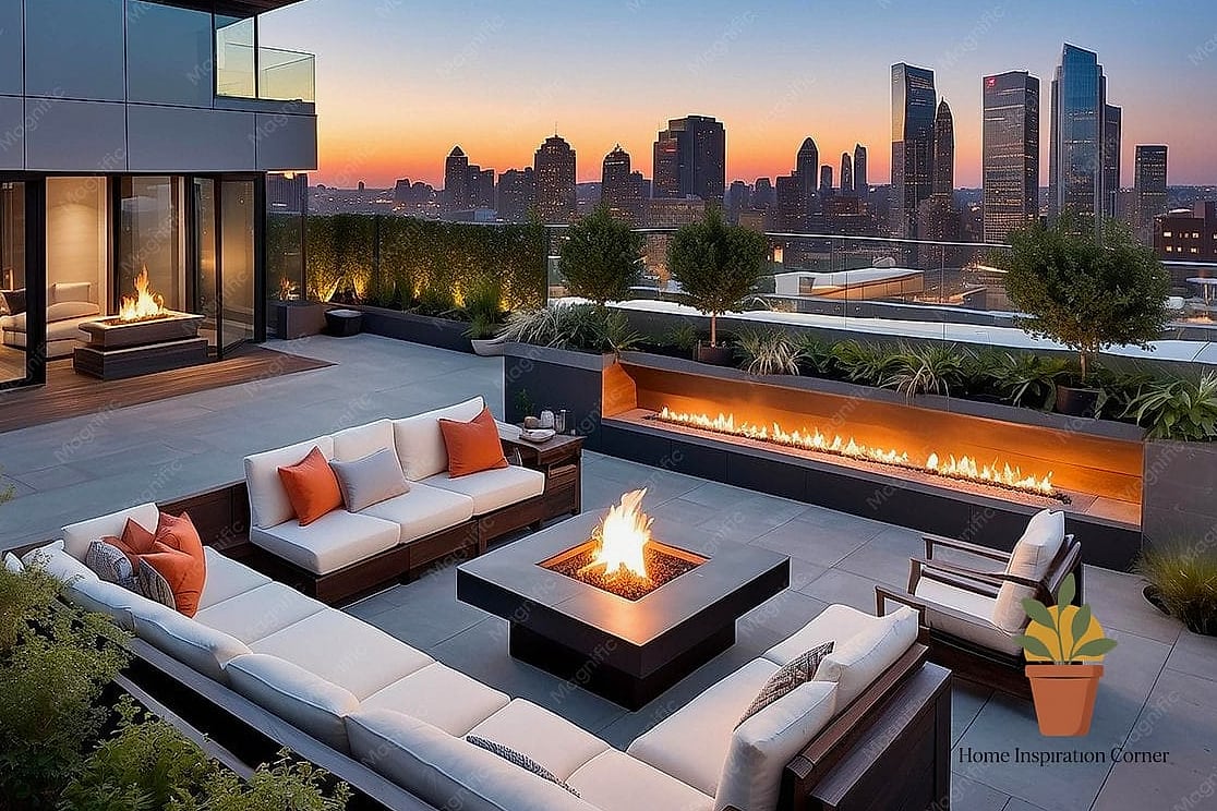 Fire Pit Centerpiece