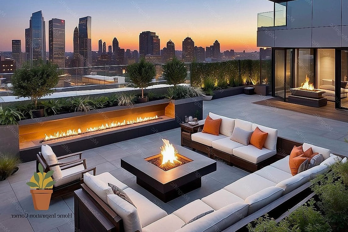 Fire Pit Seating Zone